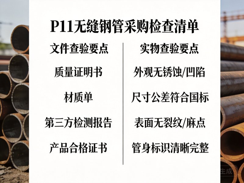 P11无缝钢管采购指南：喀什地区如何识别厂家资质与检验报告
